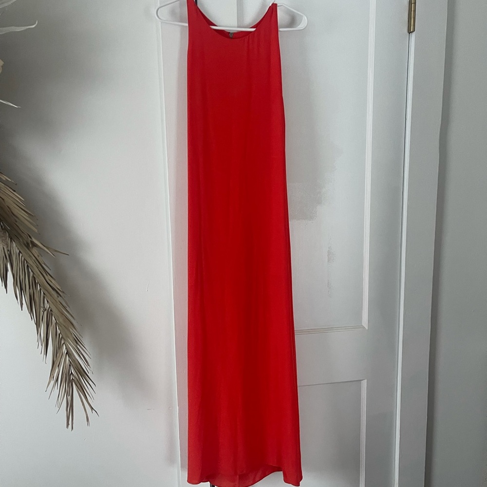 Alice + Olivia Double Slit Maxi Dress